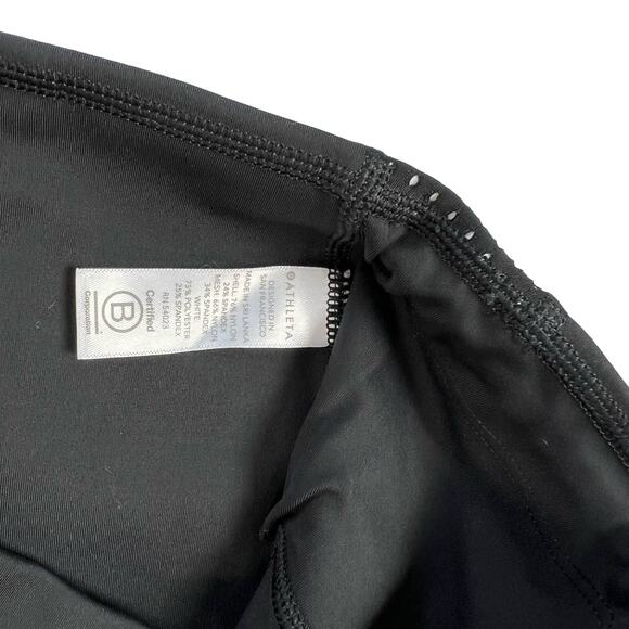 Athleta Women’s blank and white compression athletic leggings - Picture 4 of 5